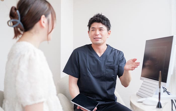 一人一人に時間をかけた診療